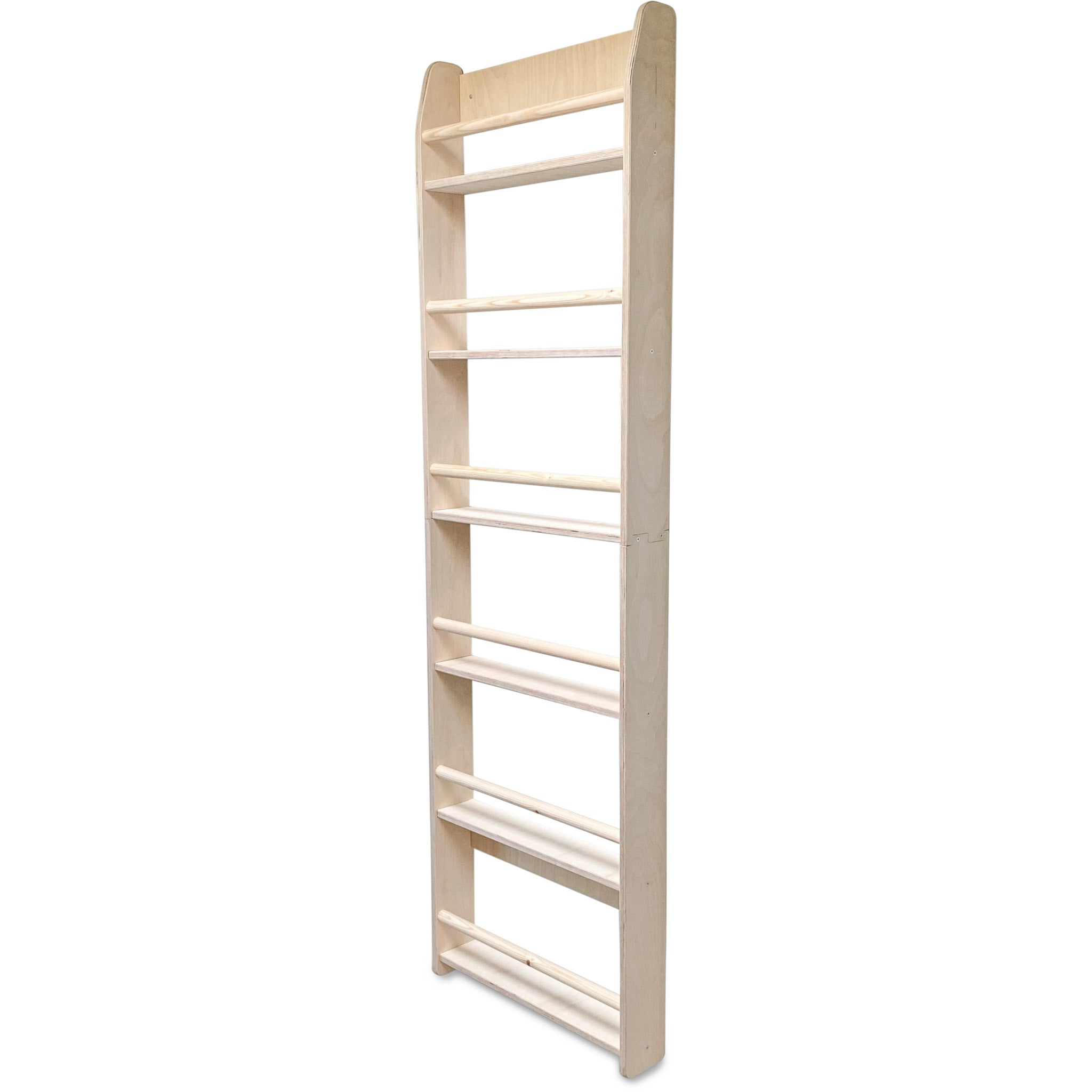 Shelfie wandrek | open kast wandkast | 6 planken - blank