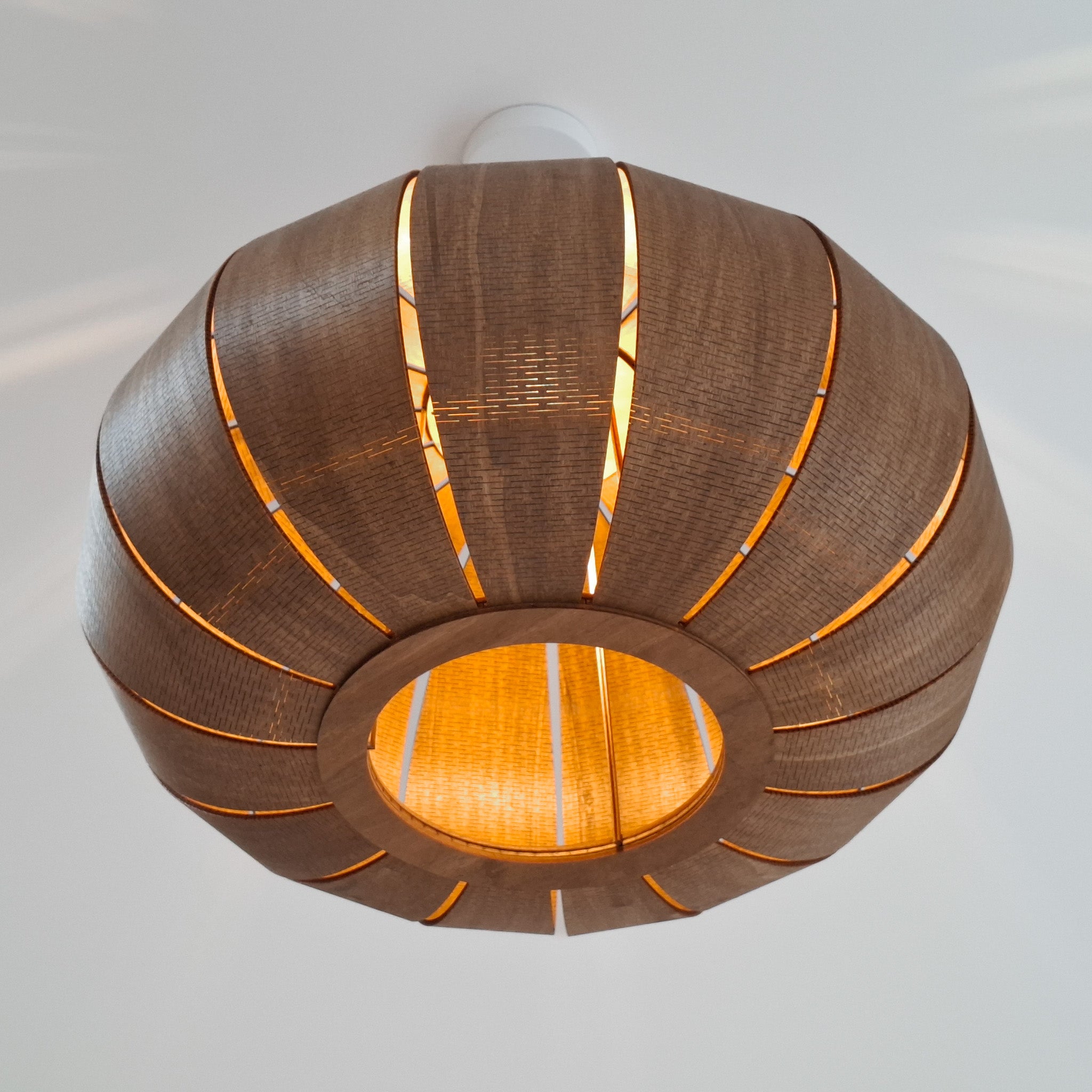 Houten hanglamp Kumo - Oak 55 cm