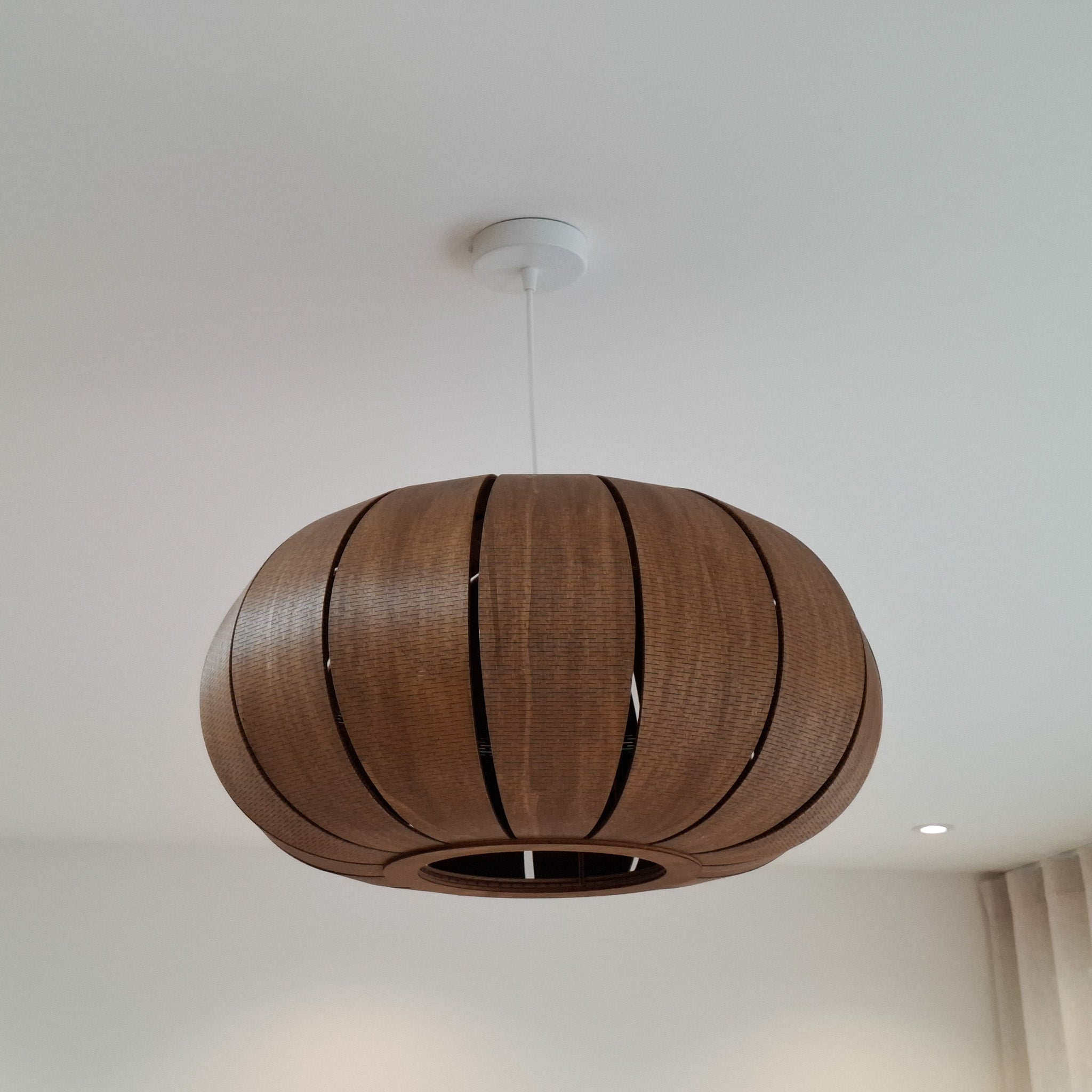 Houten hanglamp Kumo - Oak 55 cm